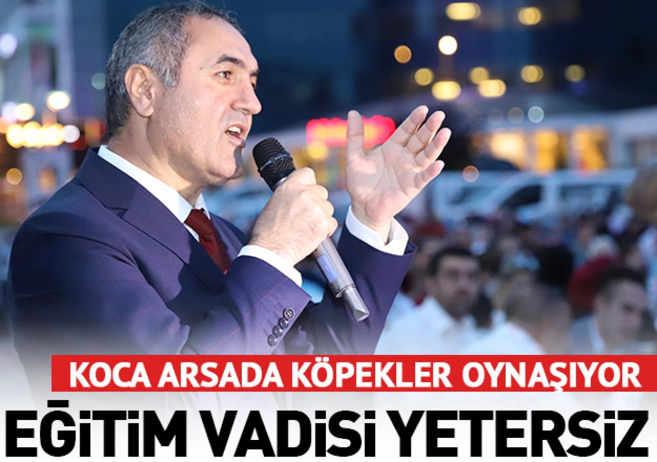 Eğitim vadisi yetersiz kalıyor