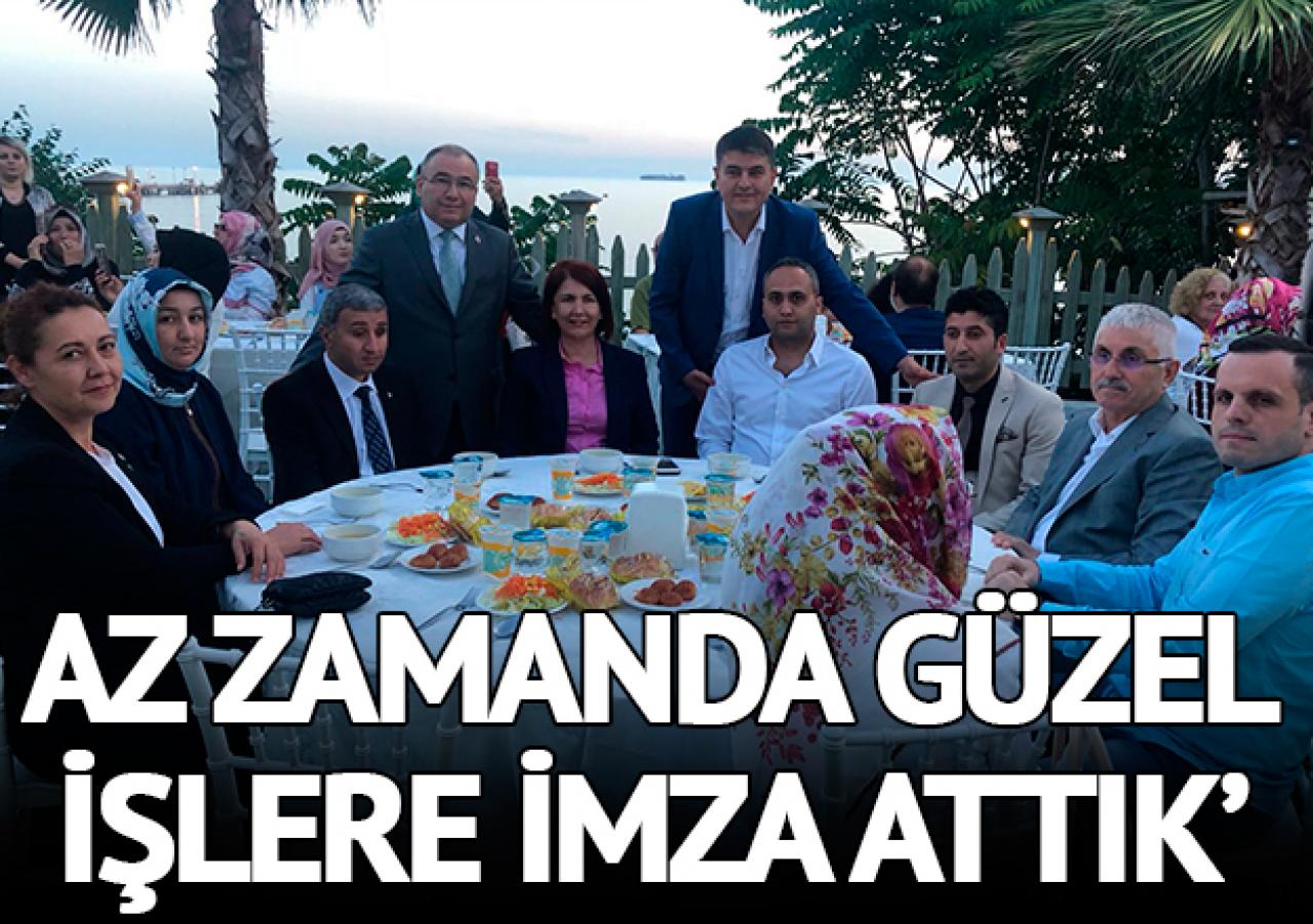 Az zamanda güzel işlere imza attık