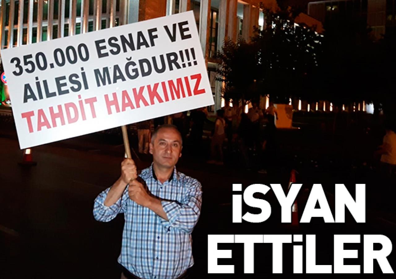 Servisçiler isyan etti