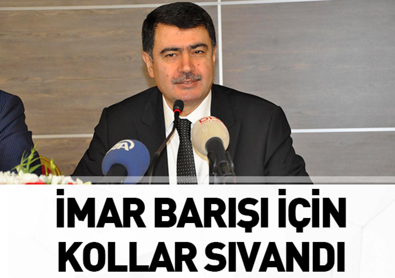 İmar barışı için kollar sıvandı