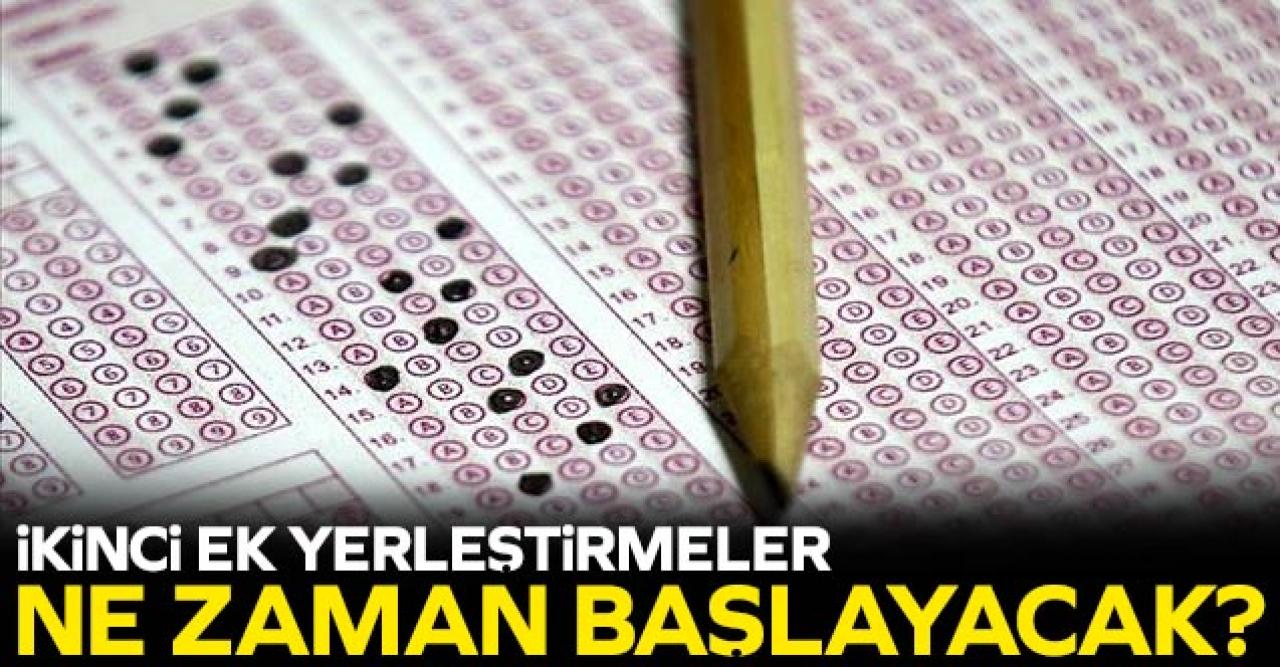 İkinci ek yerleştirmeler ne zaman başlayacak? ÖSYM Başkanı Halis Aygün açıkladı