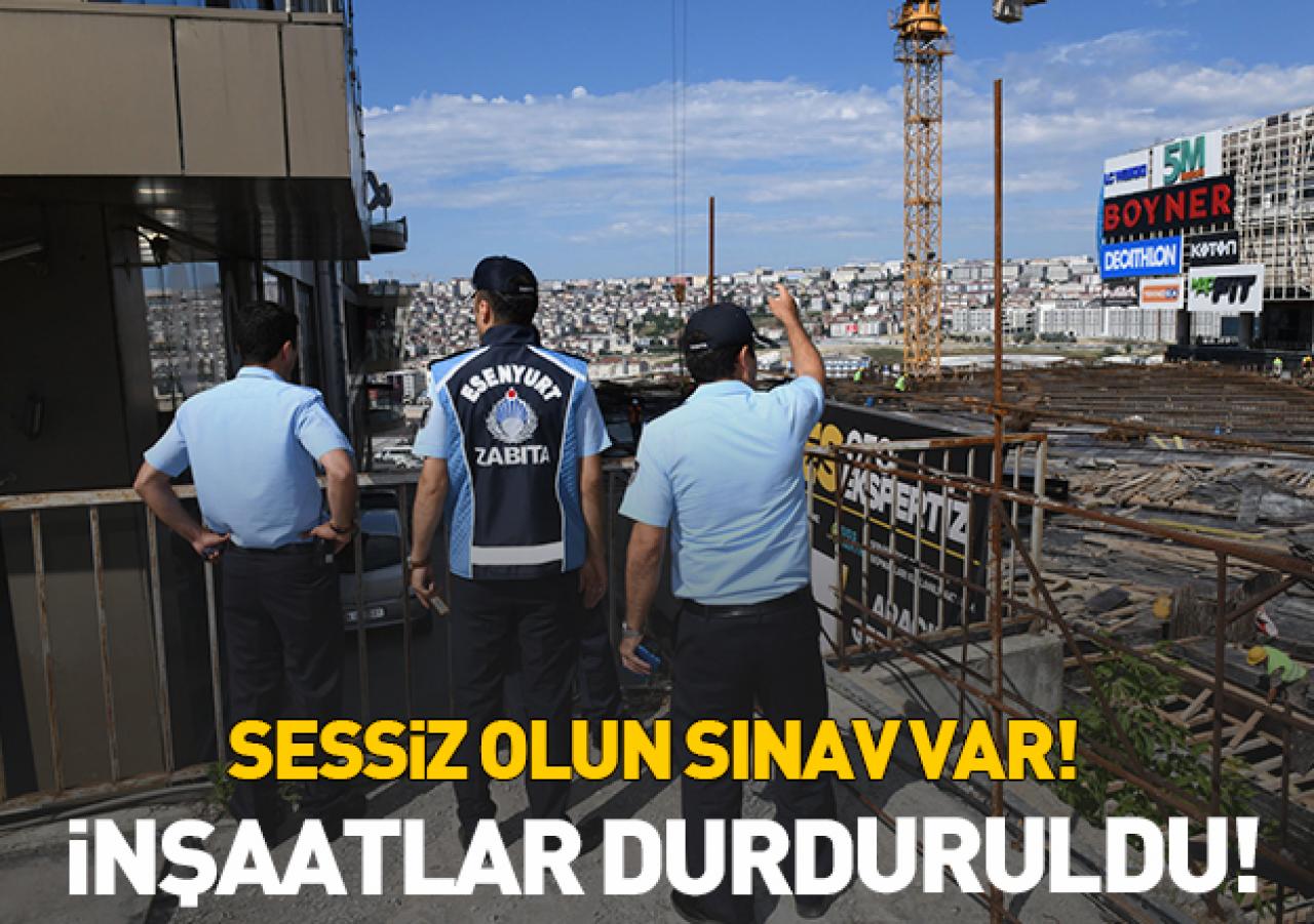 Sessiz olun sınav var!