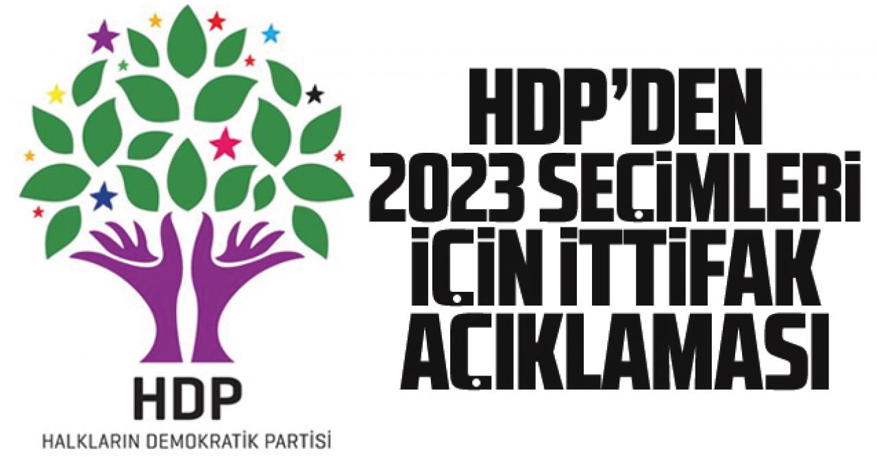 HDP ittifak kararını verdi