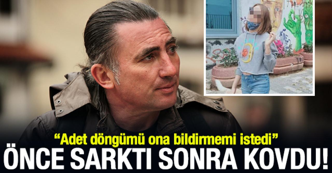 Önce sarktı sonra kovdu!