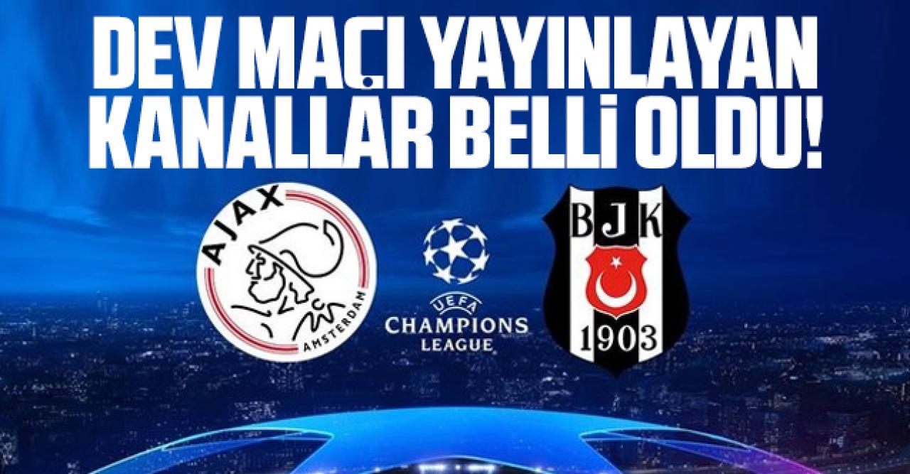 Ajax Beşiktaş maçı canlı ve şifresiz izle EXXEN! Ajax Beşiktaş maçını yayınlayan kanallar listesi