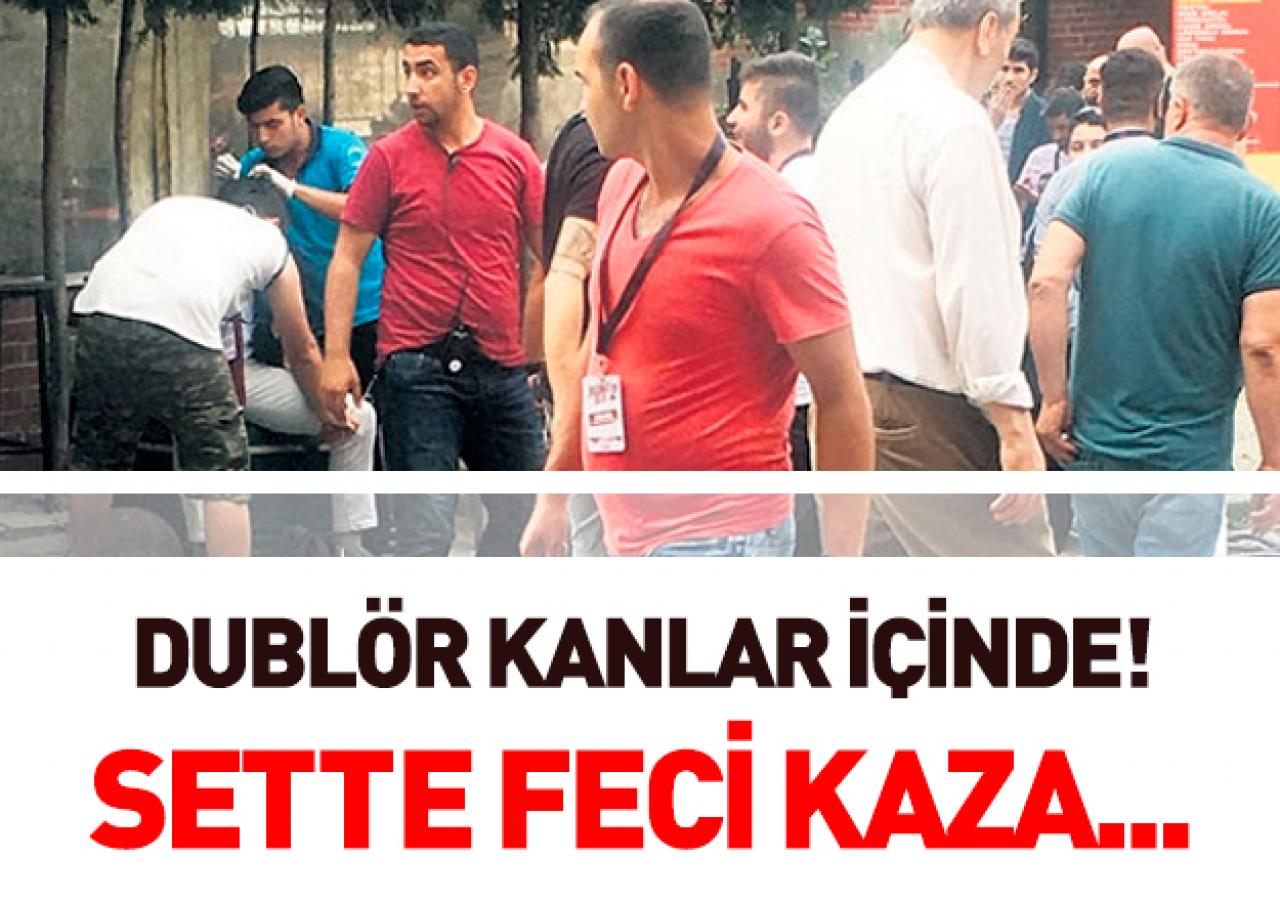 Organize İşler 2 setinde feci kaza! Dublör kanlar içinde kaldı