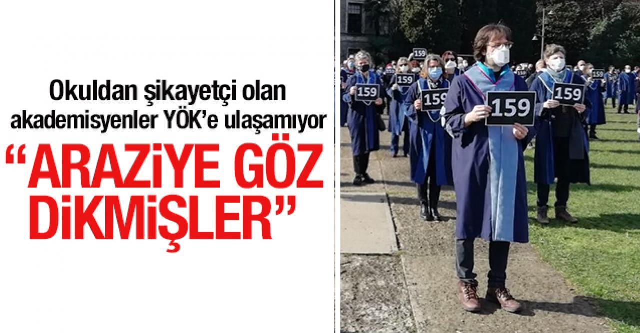 Araziye göz dikmişler!