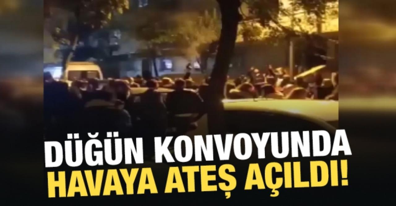 Güngören'de düğün konvoyunda havaya rastgele ateş açıldı