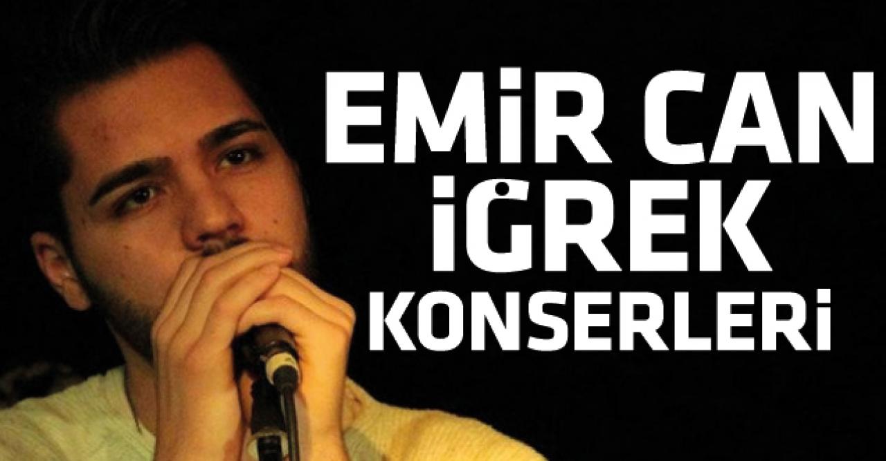 2022 Emir Can İğrek konserleri | Emir Can iğrek konser takvimi - Biletler kaç lira?