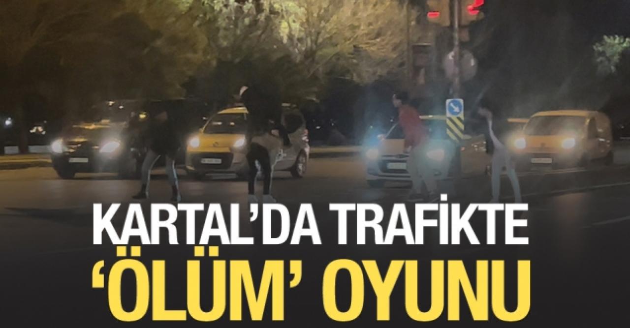 Kartal'da canlarını hiçe saydılar: Ölüm oyunu!