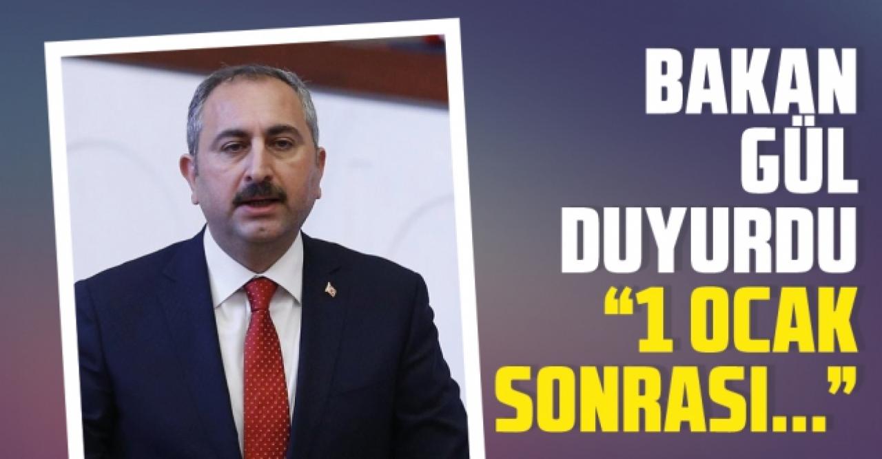 Abdülhamit Gül duyurdu: 1 Ocak'tan itibaren...