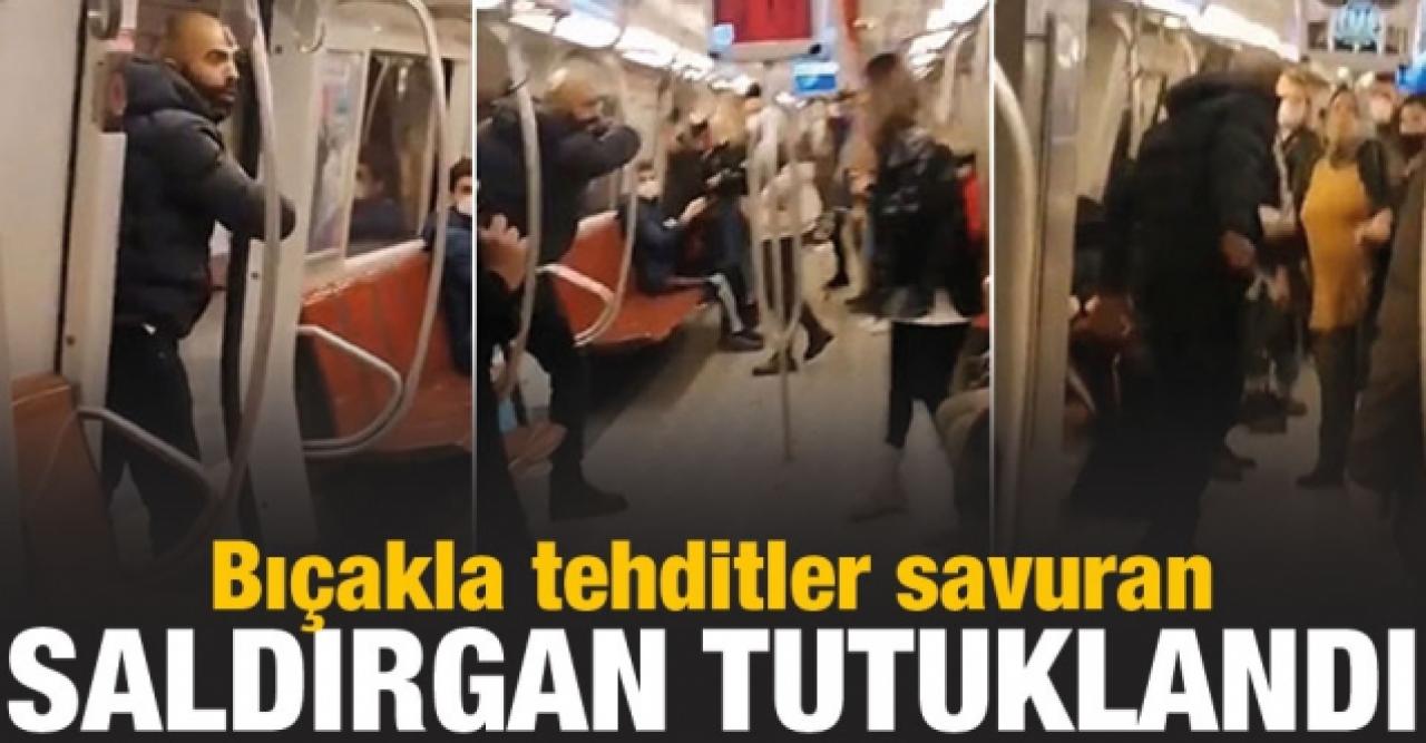 Metrodaki saldırgan tutuklandı