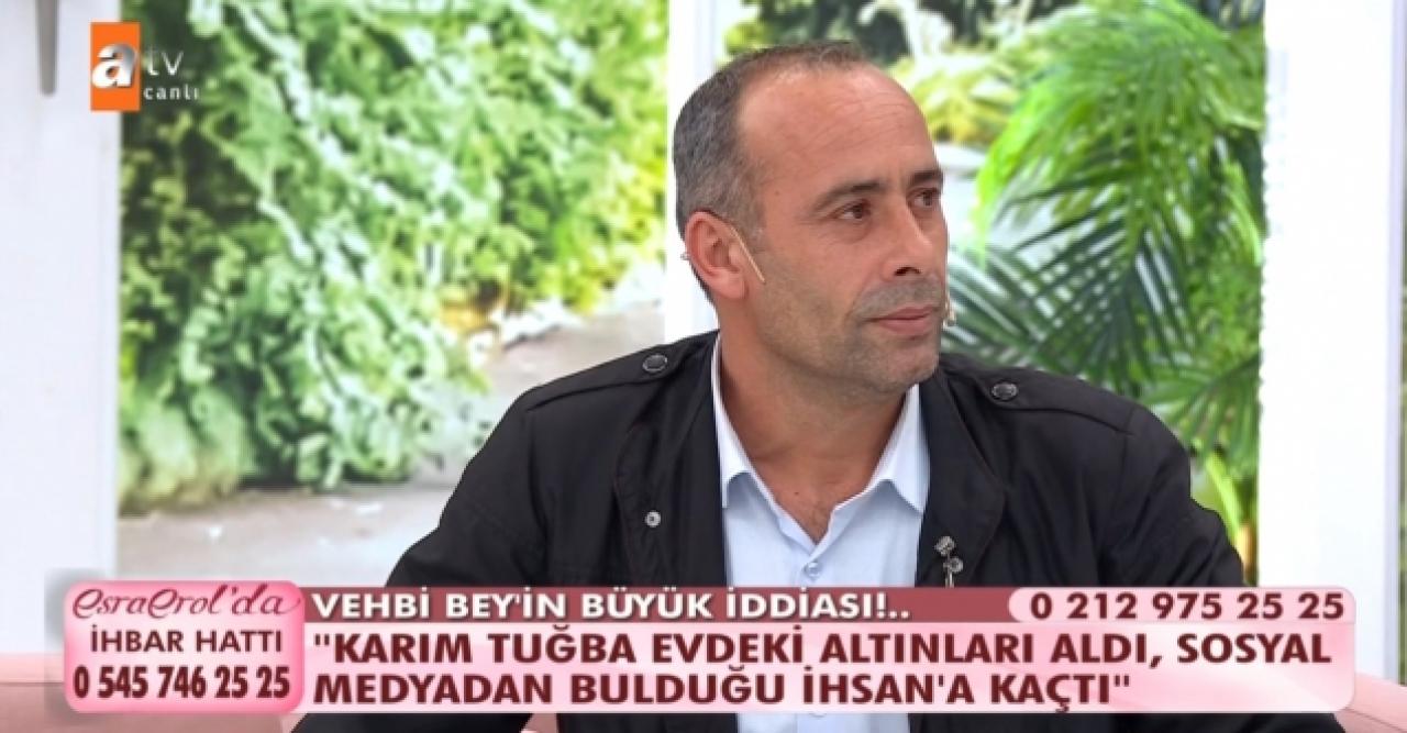 Esra Erol'da Vehbi Kartal kimdir? Tuğba Kartal İhsan'a kaçtı!