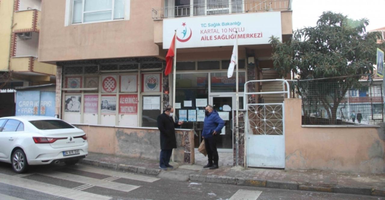 Kartal Belediyesi’nden Aile Sağlığı Merkezi’ne taziye ziyareti