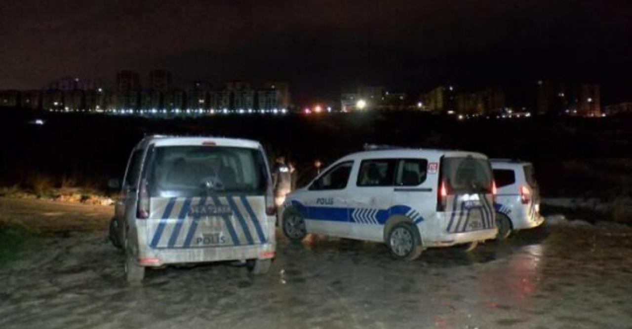 Büyükçekmece'de kazı yapılan arazideki güvenlik önlemleri gece boyunca devam etti