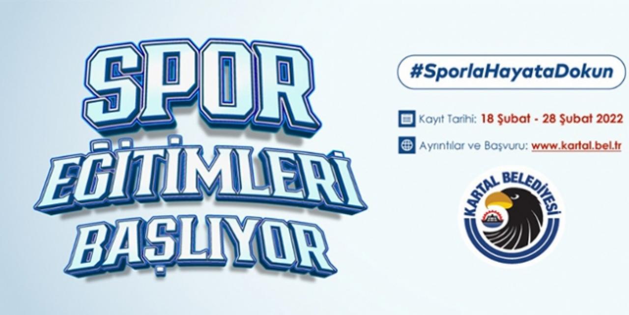 Kartal'da spor eğitimleri başlıyor