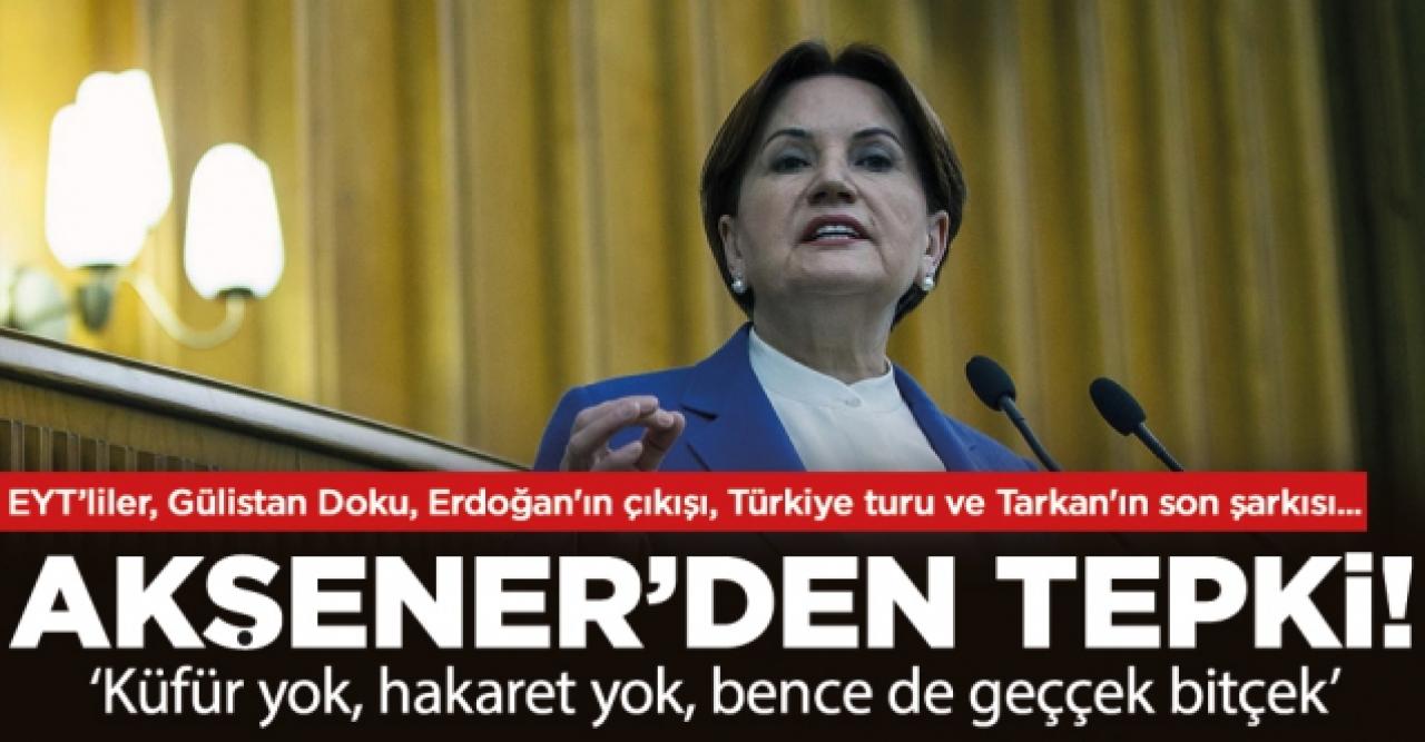 Meral Akşener: Bu sistem geldiği gibi 'gitçek', bu kabus elbette 'geççek'