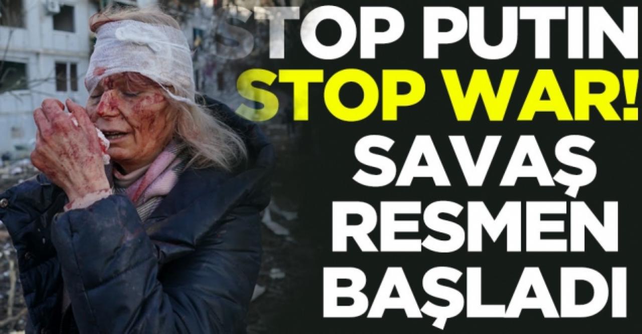 Stop Putin stop war!