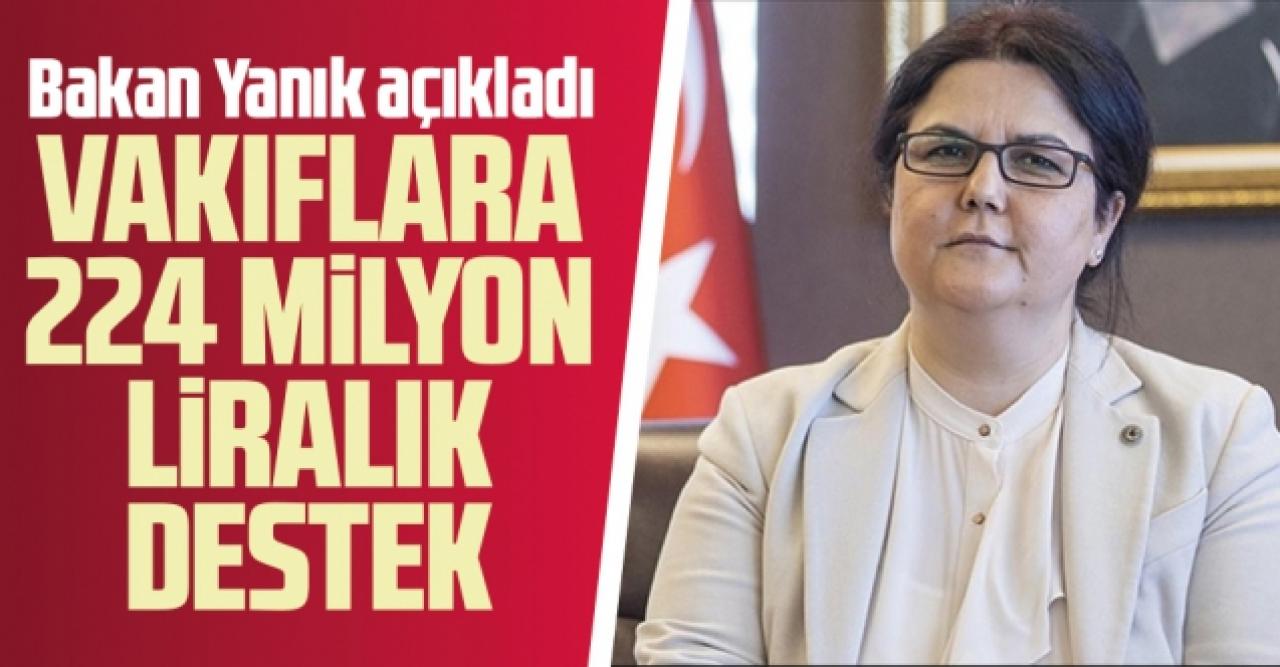 Ramazan öncesi vakıflara 224 milyon TL ek kaynak