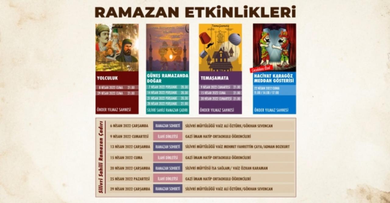 Silivri'de Ramazan etkinlikleri