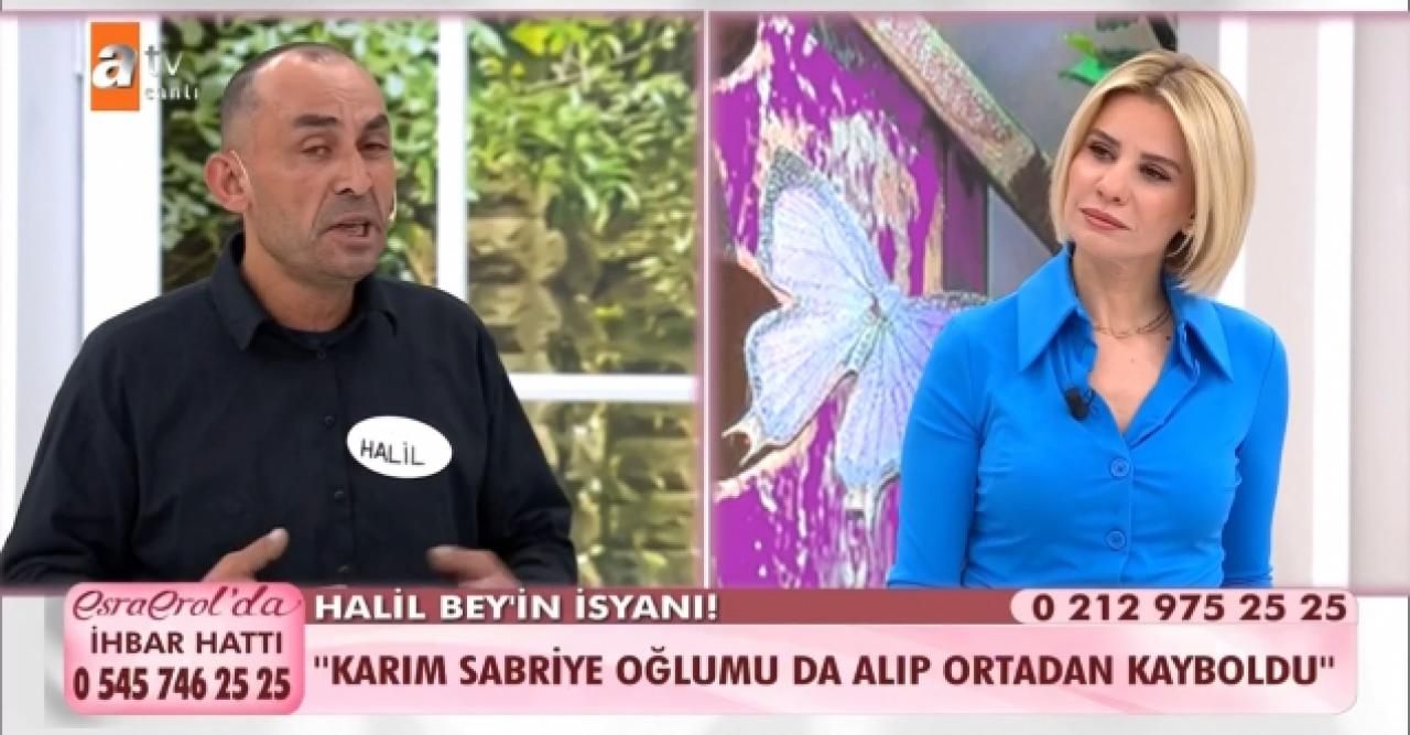 Esra Erol'da Halil Dalmaz kimdir? Sabriye Dalmaz oğlunu da alıp gitti