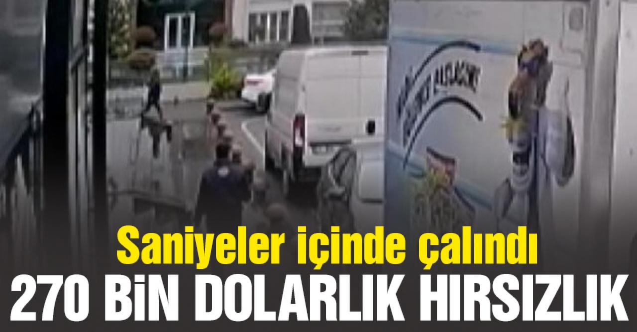 Başakşehir'de 270 bin dolarlık hırsızlık