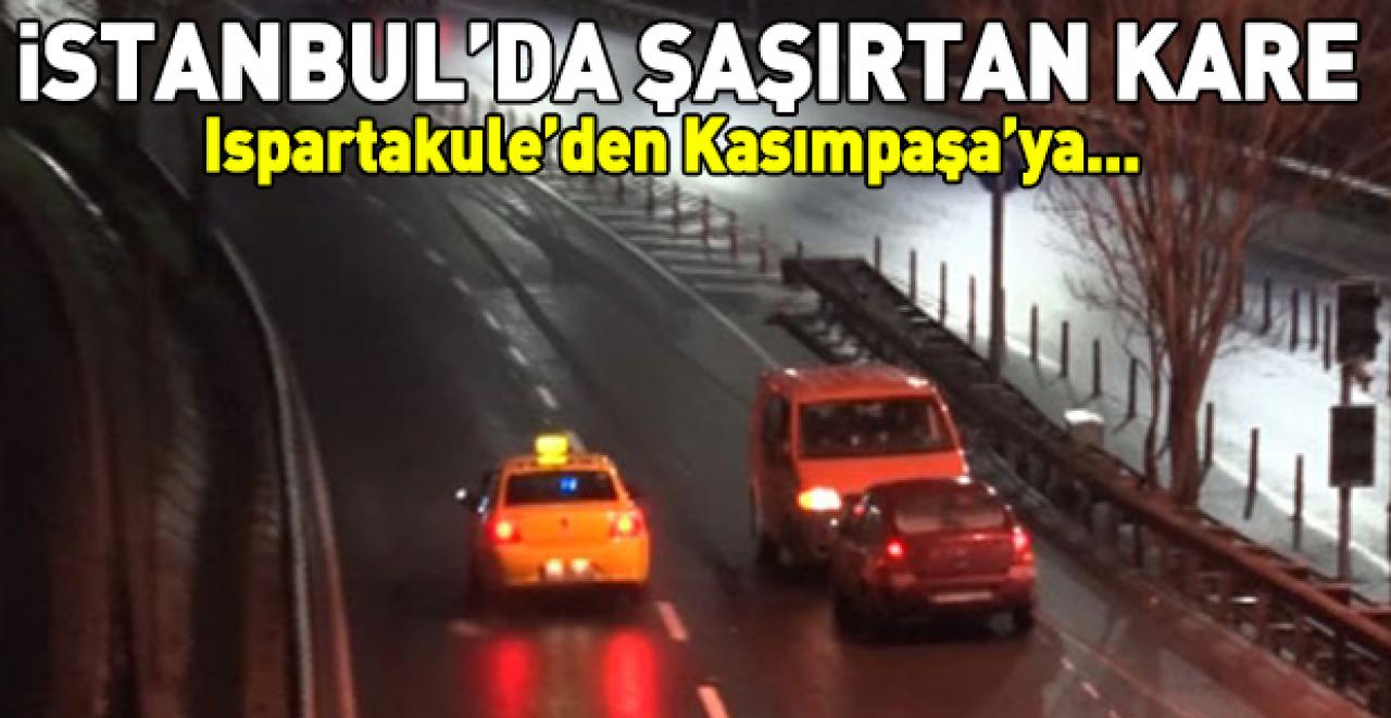 Şaşkına çeviren görüntü! Ispartakule'den Kasımpaşa'ya...