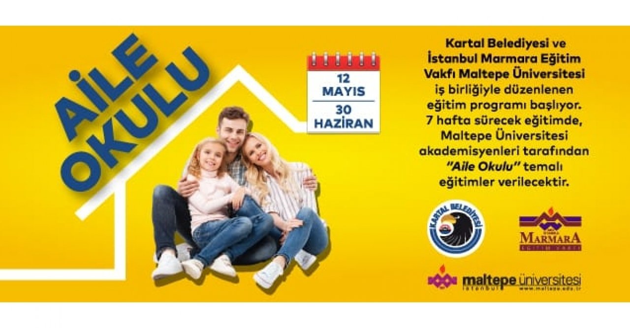 Kartal Belediyesi “Aile Okulu” eğitim semineri düzenliyor