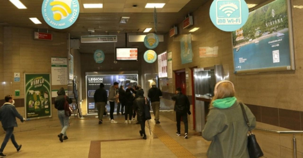 İBB'nin bedava interneti artık tüm metrolarda