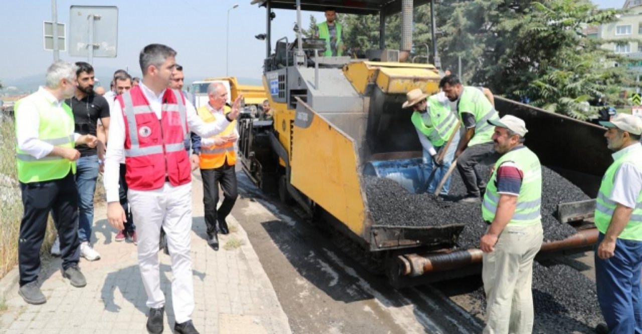 Kartal’da sezonun ilk asfaltı döküldü