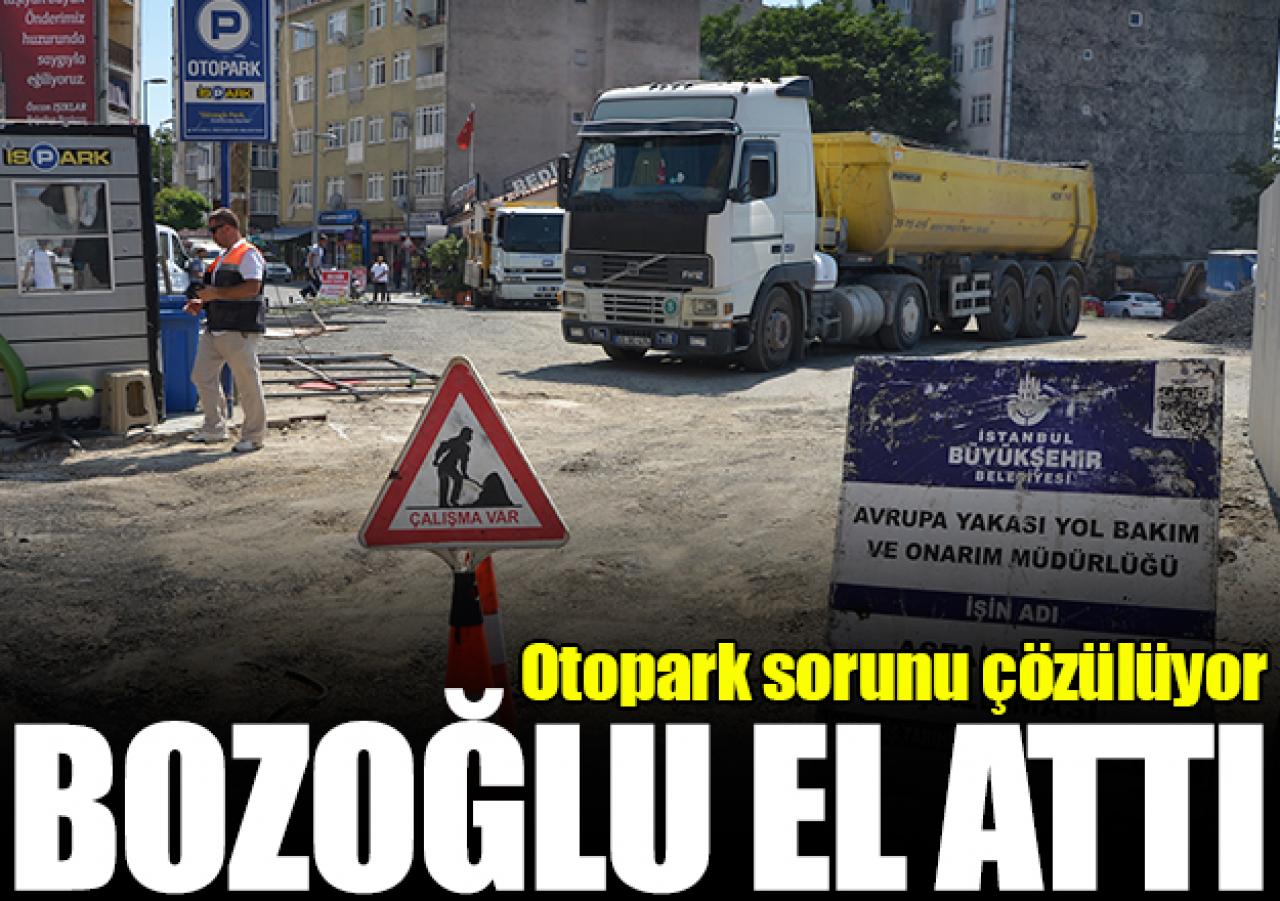 Bozoğlu otopark sorununa el attı