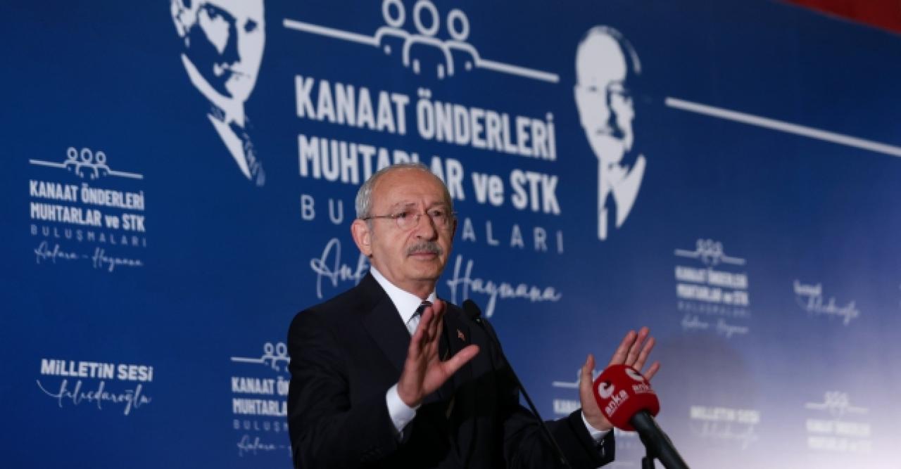 Kemal Klıçdaroğlu: Bastın imzayı çıktın geldin