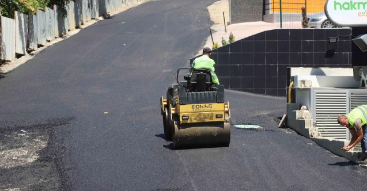 Kartal’da asfaltlama çalışmaları devam ediyor