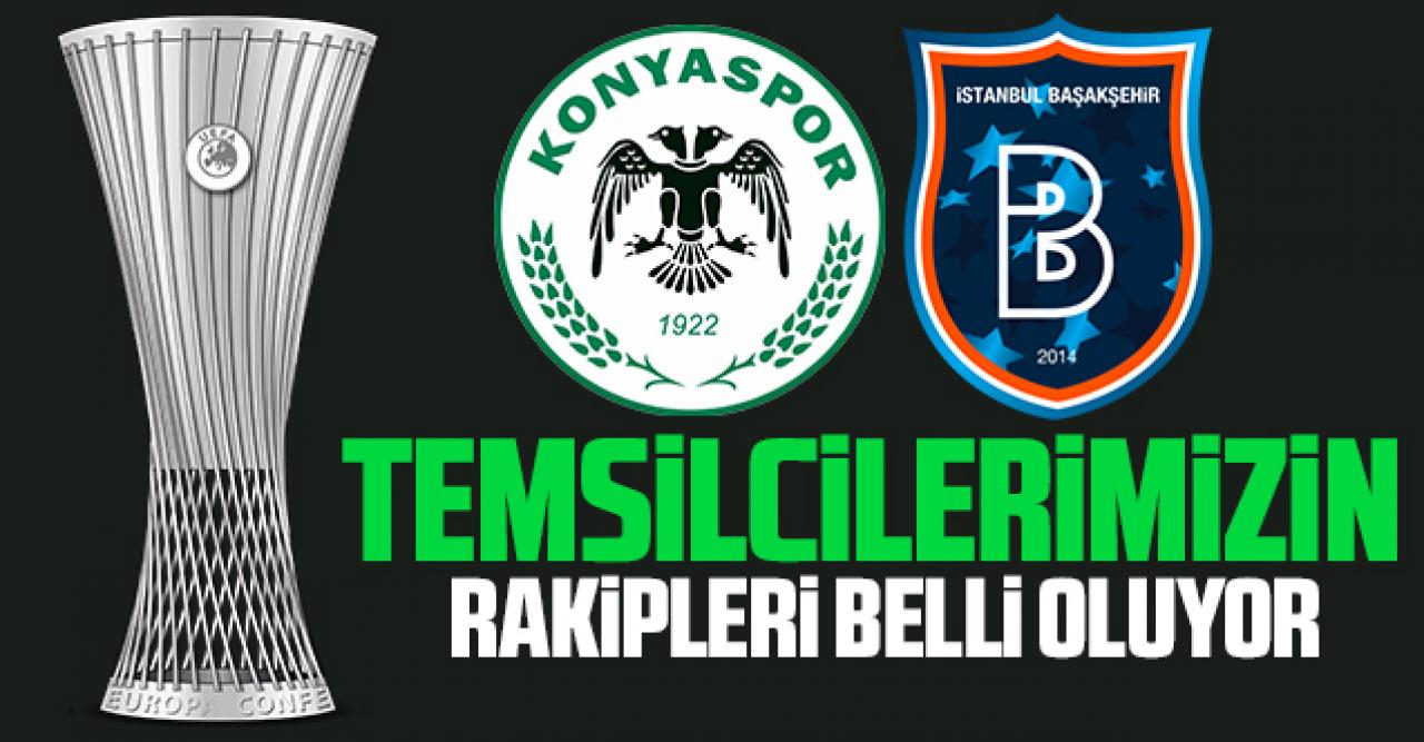 2 Ağustos Konyaspor ve Başakşehir UEFA Konferans Ligi kura çekimi saat kaçta ve hangi kanalda?