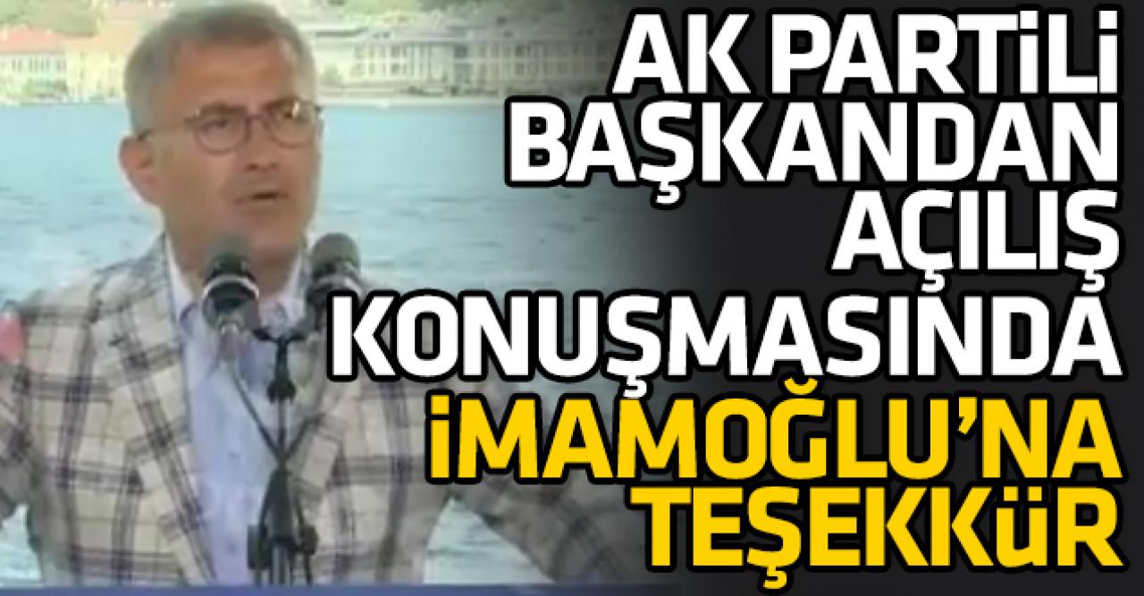 AK Partili Hilmi Türkmen'den İBB Başkanı Ekrem İmamoğlu'na teşekkür