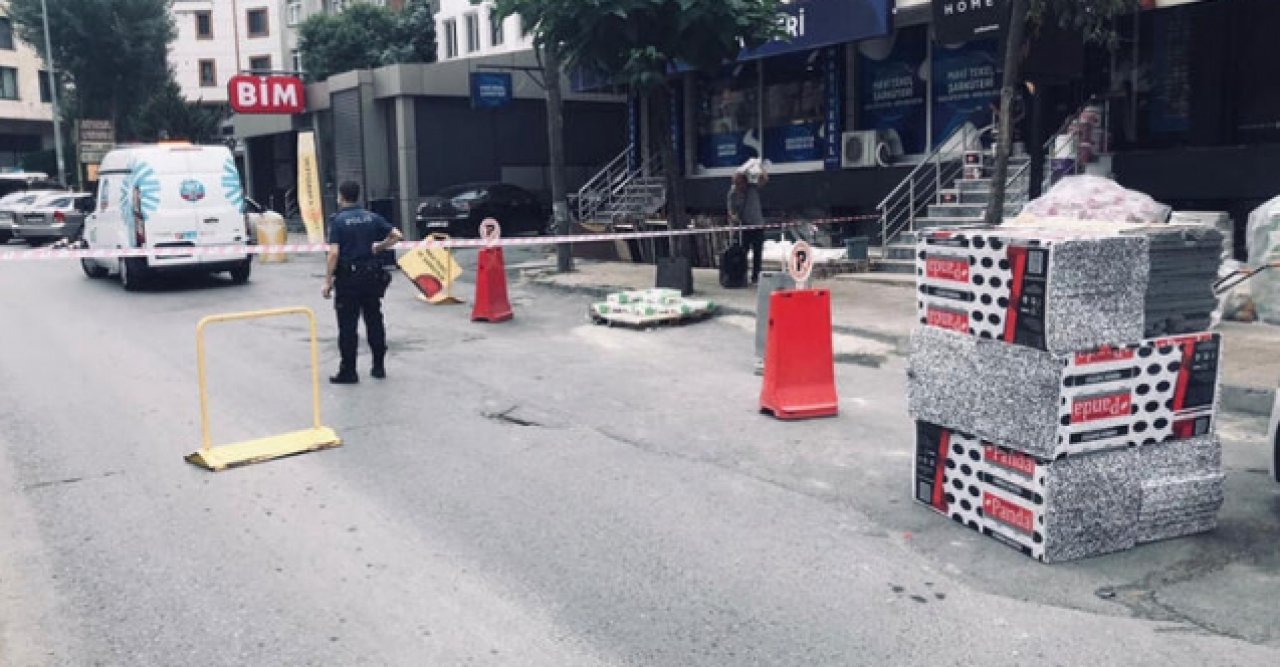 Şişli'de doğalgaz borusu patladı