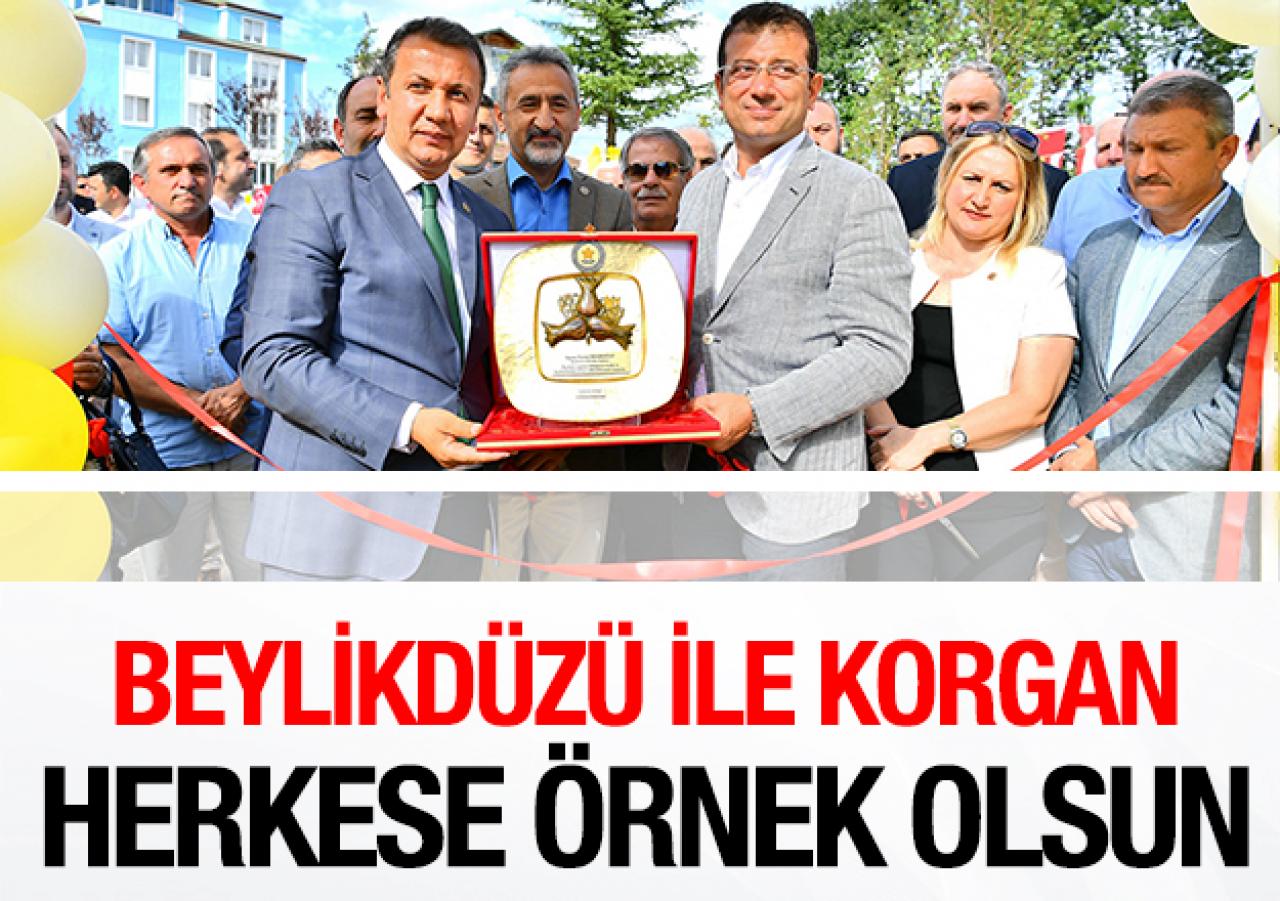 Beylikdüzü ile Korgan örnek olsun