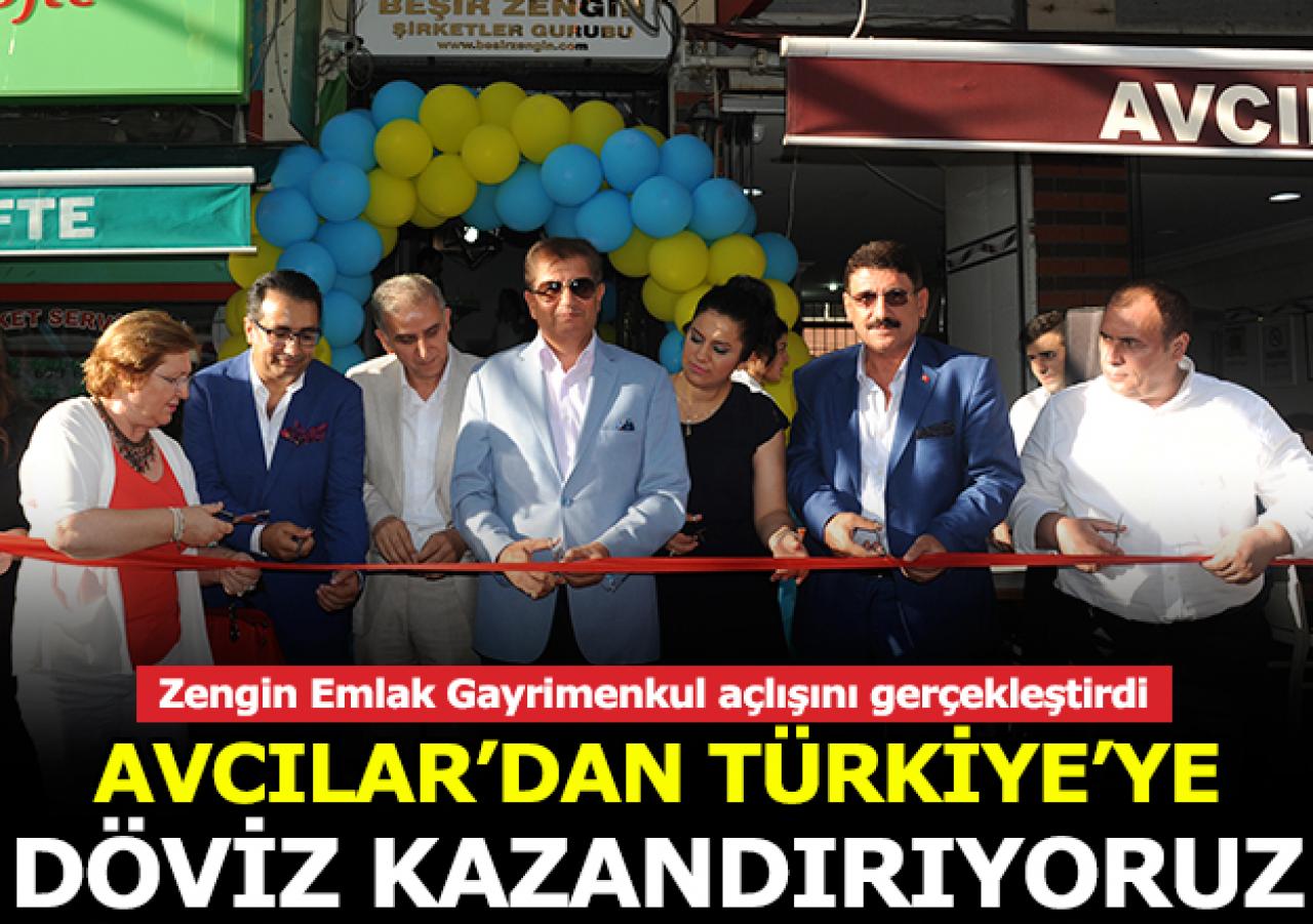 Avcılar'dan Türkiye'ye döviz kazandırıyoruz