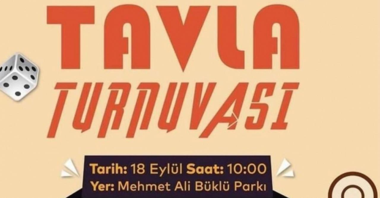 Kartal’da Tavla Turnuvası Heyecanı Başlıyor