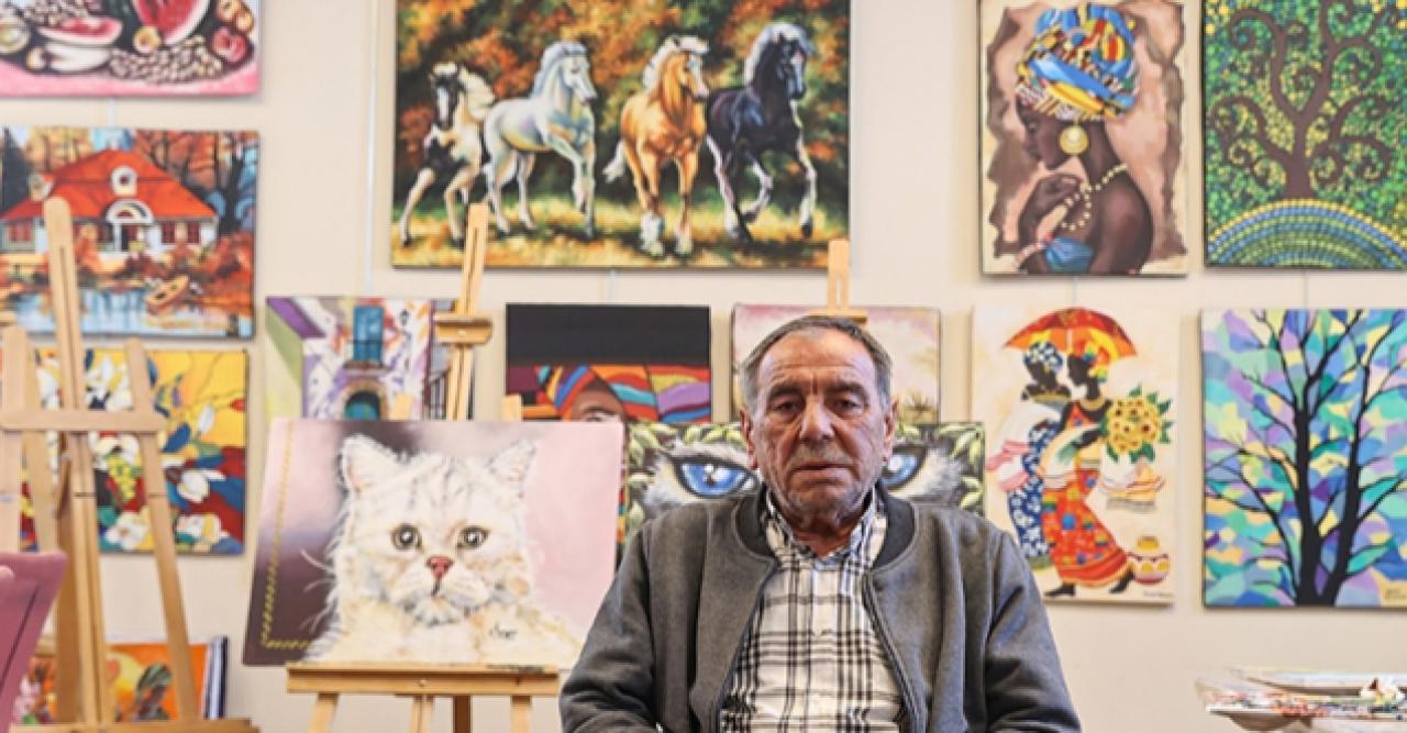 Darülaceze'de bir ressam