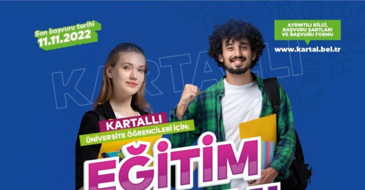 Kartal Belediyesi’nden üniversite öğrencilerine eğitim yardımı başvuruları başlıyor