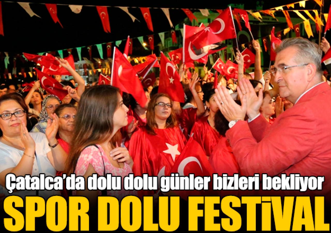 Çatalca'da spor dolu festival