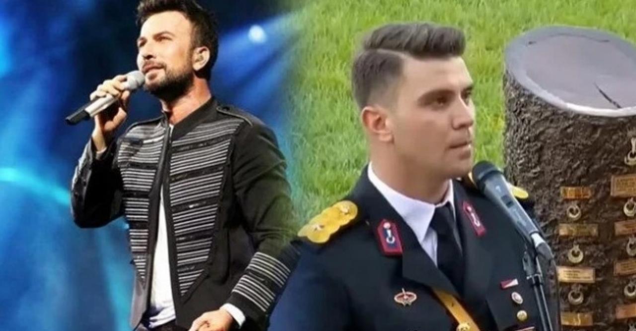 Tarkan'ın İnci Tanem şarkısını söyleyen teğmen sosyal medyaya damga vurdu