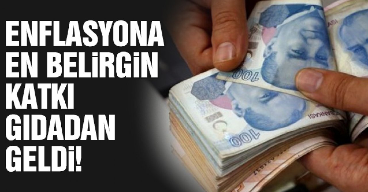 Merkez Bankası açıkladı: Enflasyona en belirgin katkı gıdadan geldi