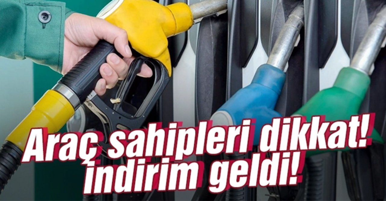 Benzine gelen indirim sonrası LPG ve motorinde durum ne? İndirim var mı?