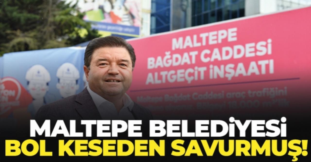 Maltepe Belediyesi bol keseden savurmuş!