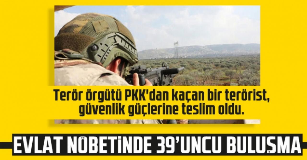 Bir terörist daha teslim oldu, evlat nöbetinde 39'uncu buluşma