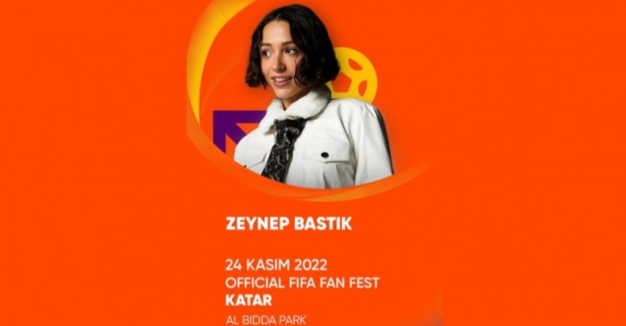 Zeynep Bastık Dünya Kupası'nda sahneye çıkacak