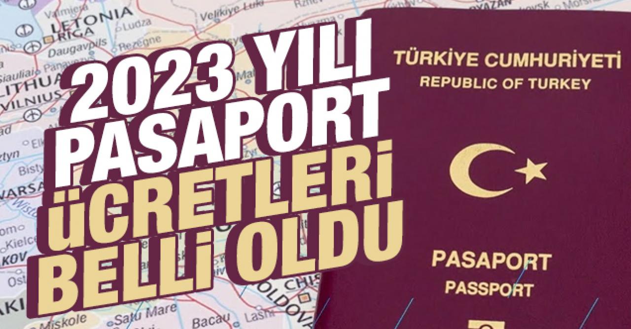 2023 Pasaport ücretleri belli oldu! Pasaport harcı ve defter fiyatları 6 ay, 1 yıl, 3 yıl, 3 yıl üzeri