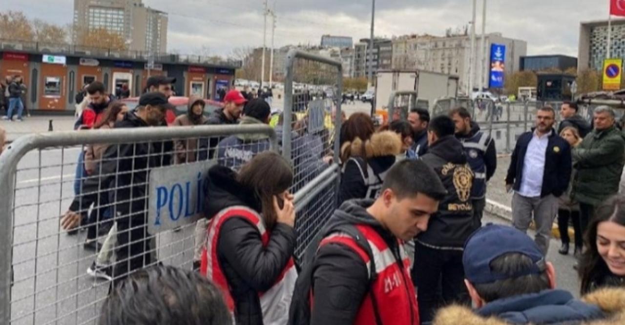 İstiklal Caddesi'nde protesto yasağı